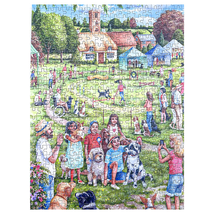 Gibsons The Village Dog Show 1000 Piece Jigsaw Puzzle