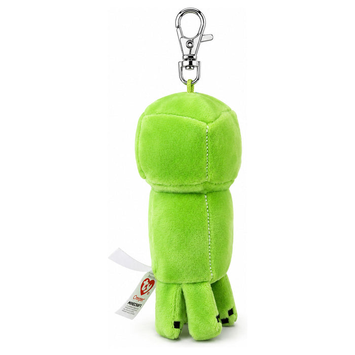 Ty Minecraft Creeper Plush Key Clip 