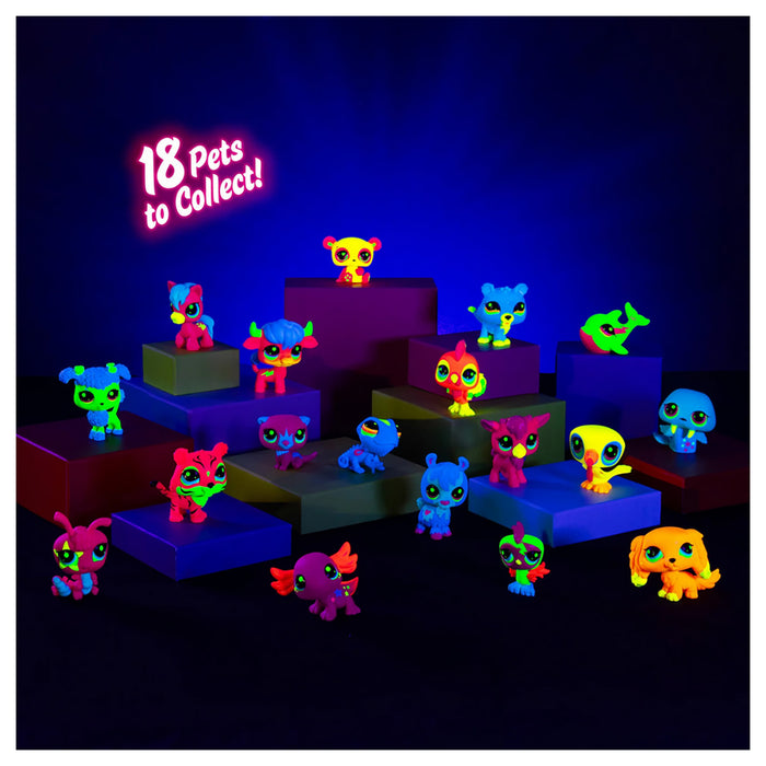 Littlest Pet Shop Black Lite Pets Figure (styles vary)