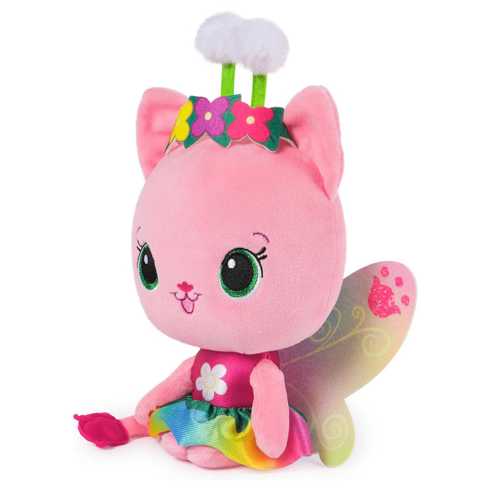 Gabby's Dollhouse Fairylandia Rainbow Light-Up Kitty Fairy Plush
