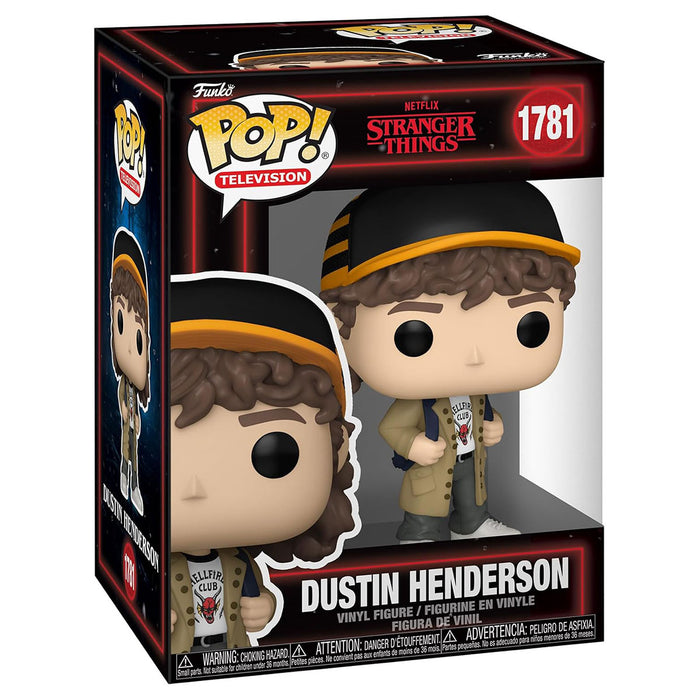 Funko Pop! Television: Stranger Things S5: Dustin Henderson (Hellfire) Vinyl Figure #1781