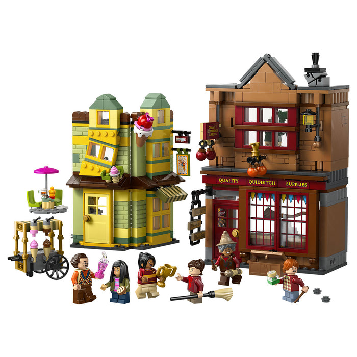 LEGO Harry Potter Quality Quidditch Supplies & Ice Cream Parlour Building Set