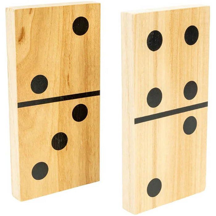 TP Wooden Giant Dominoes Set