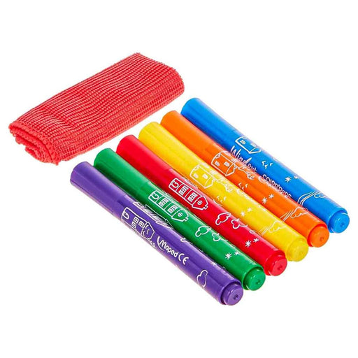 Maped Color'Peps Window Felt-Tip Pens (6 Pack)