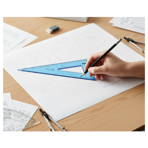 Helix 31cm 60Deg Set Square