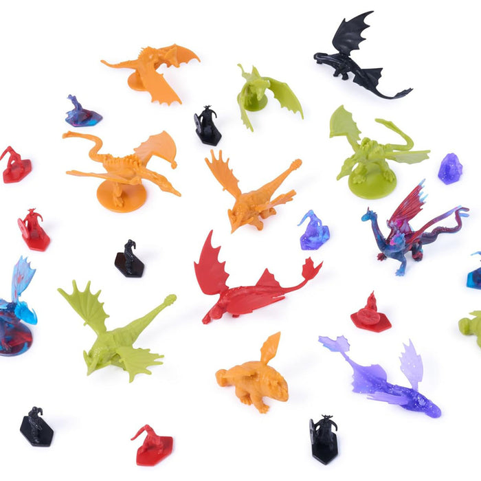 How to Train Your Dragon Trial of Flame Barrel of Dragons Figures (25 Pack)