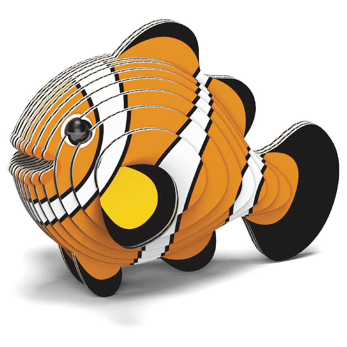 EUGY Clownfish 3D Cardboard Model Kit — Booghe