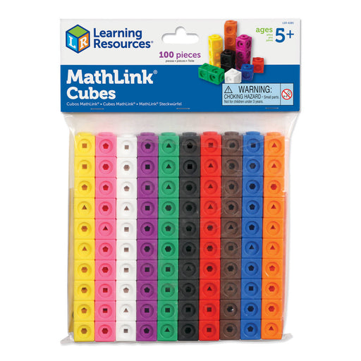 Learning Resources MathLink Cubes (100 Pack)