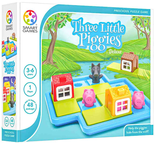 Three Little Piggies Deluxe Puzzle Game