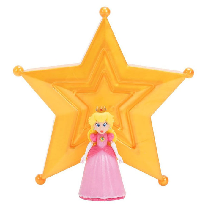 The Super Mario Galaxy Movie: Princess Peach Mini Figure with Star Launcher