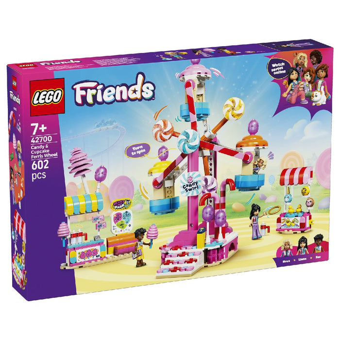 LEGO Friends Candy & Cupcake Ferris Wheel Building Set
