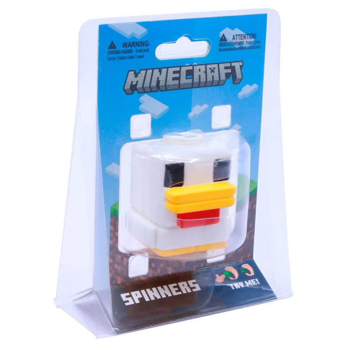 Minecraft Chicken Spinners Fidget Toy
