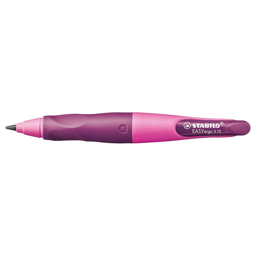 STABILO EASYergo 3.15 HB Pencil Pink/Lilac Right Handed Grip