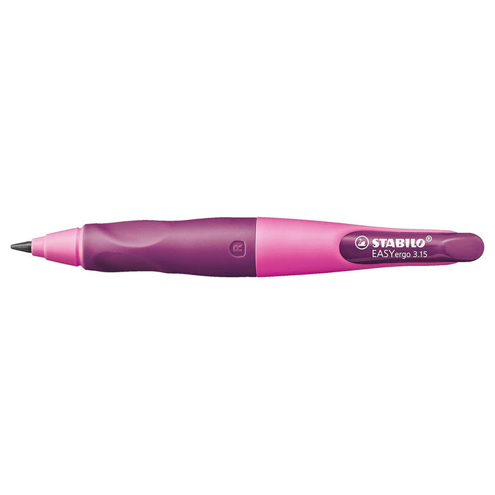 STABILO EASYergo 3.15 HB Pencil Pink/Lilac Right Handed Grip