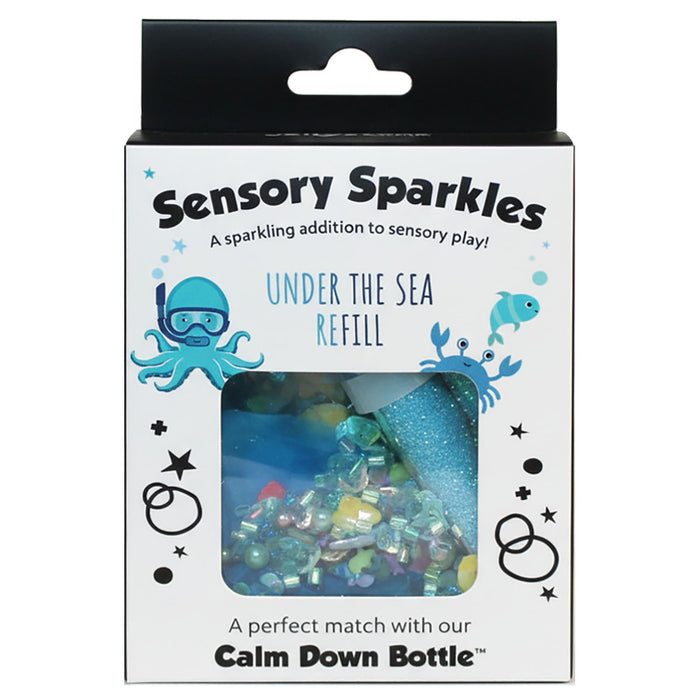 Calm Down Bottle Under the Sea Refill Sensory Toy