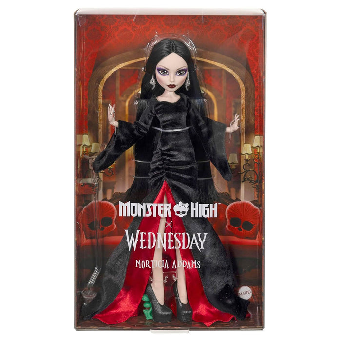 Monster High x Wednesday Morticia Addams Doll