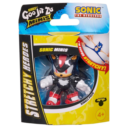 Heroes of Goo Jit Zu Minis Sonic the Hedgehog Shadow 2.5" Stretch Figure