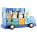 Orange Tree Toys Dog Grooming Van Puzzle Vehicle