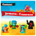 Piratix Adventure World Golden Series 4 Pack Figure Set (styles vary)