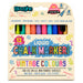 Chalk Markers Vintage Colours Extra Tip 1mm 12 Pack
