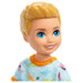 Barbie Chelsea Doll Small Boy Doll Wearing Removable One-Piece with Dino Print