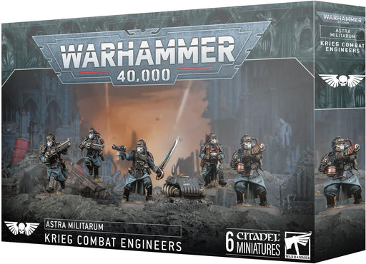 Warhammer 40,000 Astra Militarum: Krieg Combat Engineers Miniatures Set