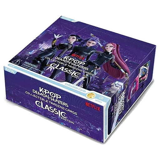 K-POP Demon Hunters Collectible Trading Cards Classic Edition Series 01 Booster Box (20 Packs)