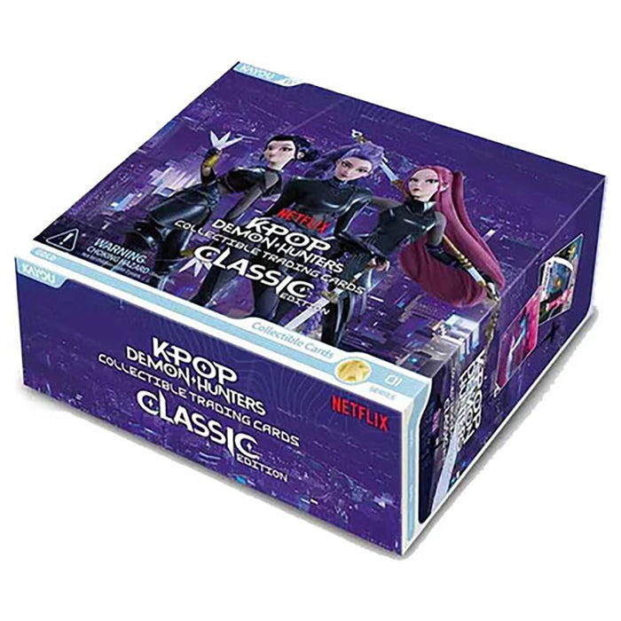 K-POP Demon Hunters Collectible Trading Cards Classic Edition Series 01 Booster Box (20 Packs)