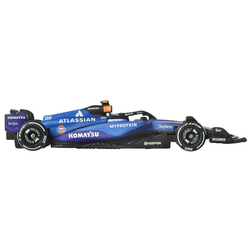 Hot Wheels Premium F1 2025 Atlassian Williams Racing Car #55