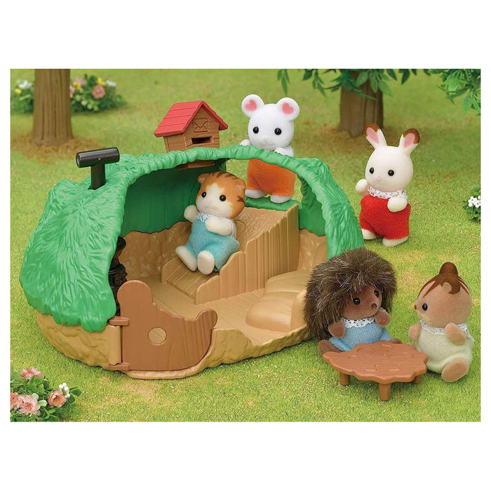 Sylvanian Families Baby Hedgehog Hideout Playset