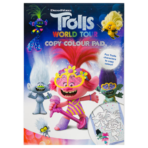 Trolls World Tour Copy Colour Pad