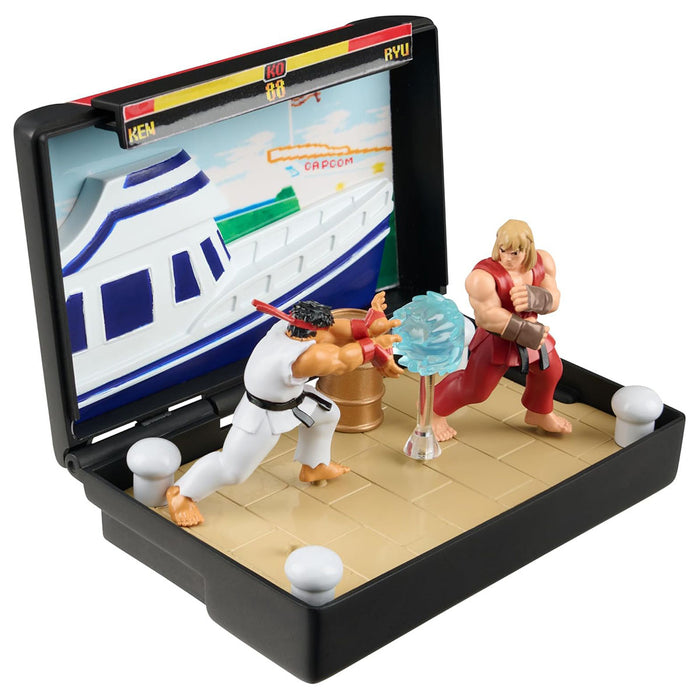 Sega Mega Drive Console Heroes: Street Fighter: Ken Stage Diorama