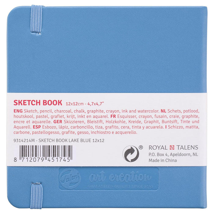 Talens Art Creation Sketchbook Lake Blue | 12 x 12 cm, 140 g, 80 sheets