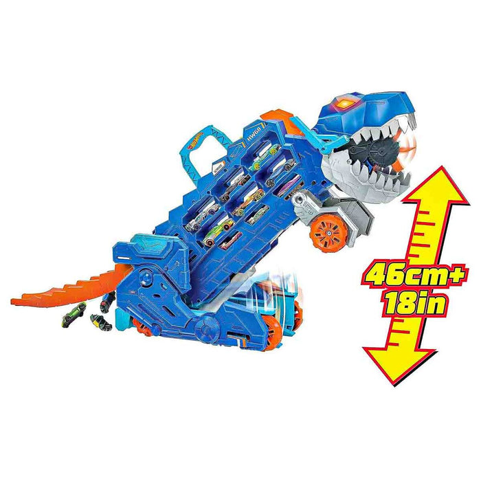 Hot Wheels City Ultimate T-Rex Transporter — Booghe