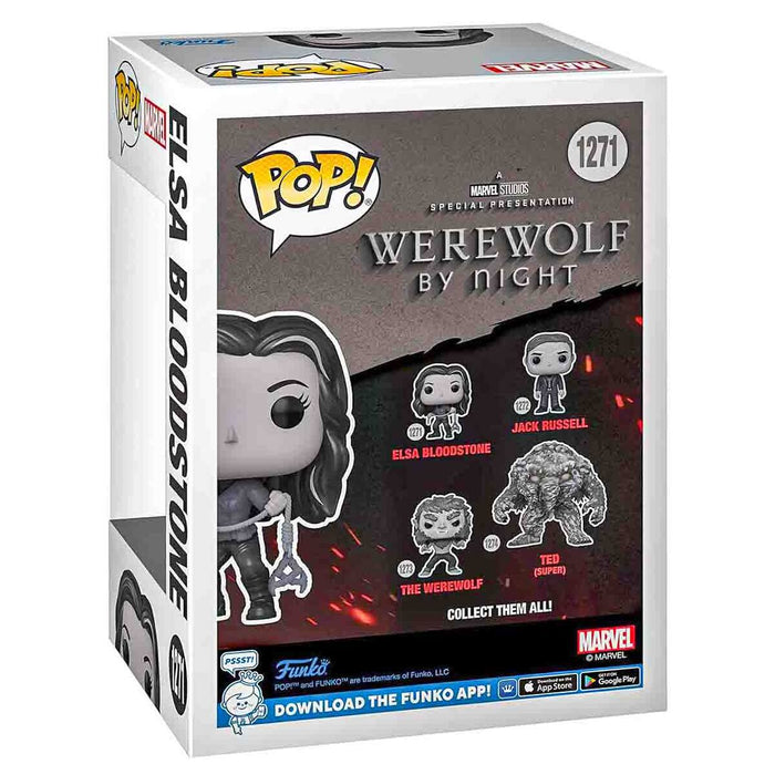 Funko Pop! Marvel: Werewolf by Night: Elsa Bloodstone with Ravenclaw Bobble-Head Figure #1271