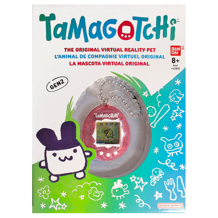 Tamagotchi Gen 2 Pink Glitter Virtual Reality Pet