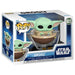Funko Pop! Star Wars: The Mandalorian and Grogu: Grogu in Pram Bobblehead Figure #823