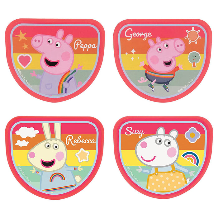 Peppa Pig Switch It Tri-Scooter with 4 Character Plaques