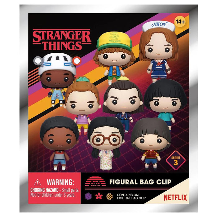 Stranger Things Series 3 Figural Bag Clip (styles vary)
