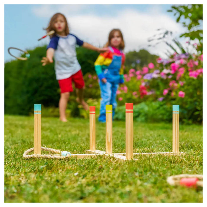 TP Wooden Ring Toss Set