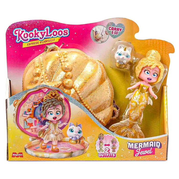 KookyLoos Express Yourself Mermaid Jewel Doll
