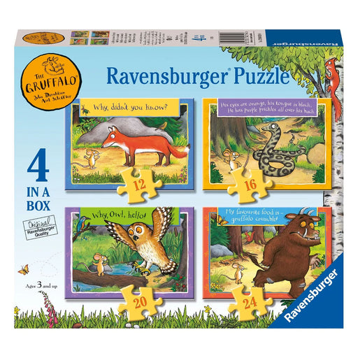 Ravensburger The Gruffalo 4 in a Box Jigsaw Puzzles
