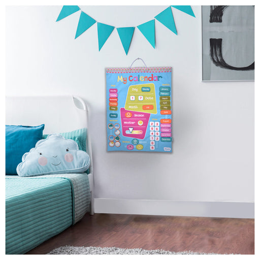 My Calendar Fabric Wall Hanging - Multi-colour