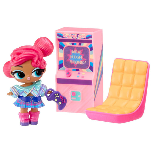 L.O.L. Surprise! Music Festival Furniture Neon Arcade Doll Set