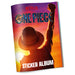 One Piece Live Action Official Sticker Album and 2 Packs