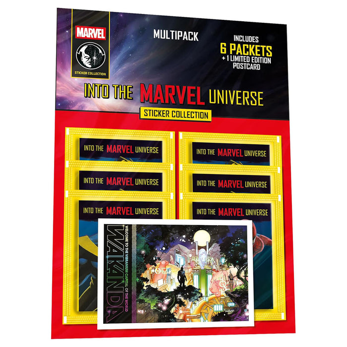 Panini Marvel Universe Comics Sticker Collection Multipack