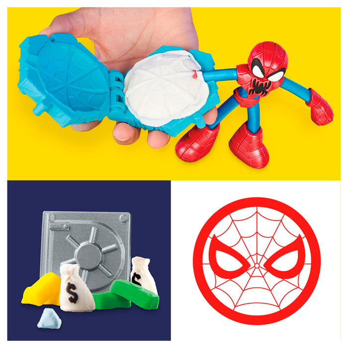 Play-Doh Marvel Spider-Man Launch & Slice Battle Playset