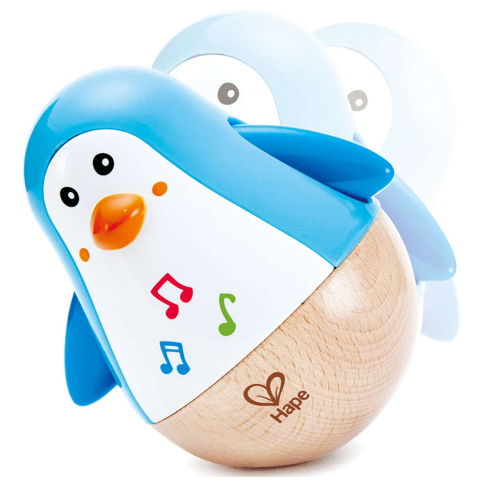Hape Penguin Musical Wobbler Toy