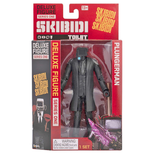 Skibidi Toilet Plungerman Deluxe Figure Series One
