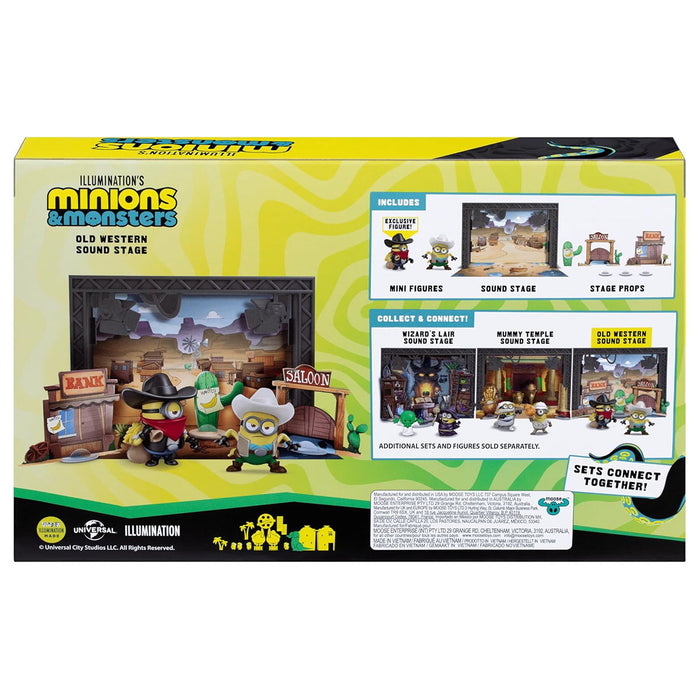 Minions & Monsters Old Western Sound Stage Playset